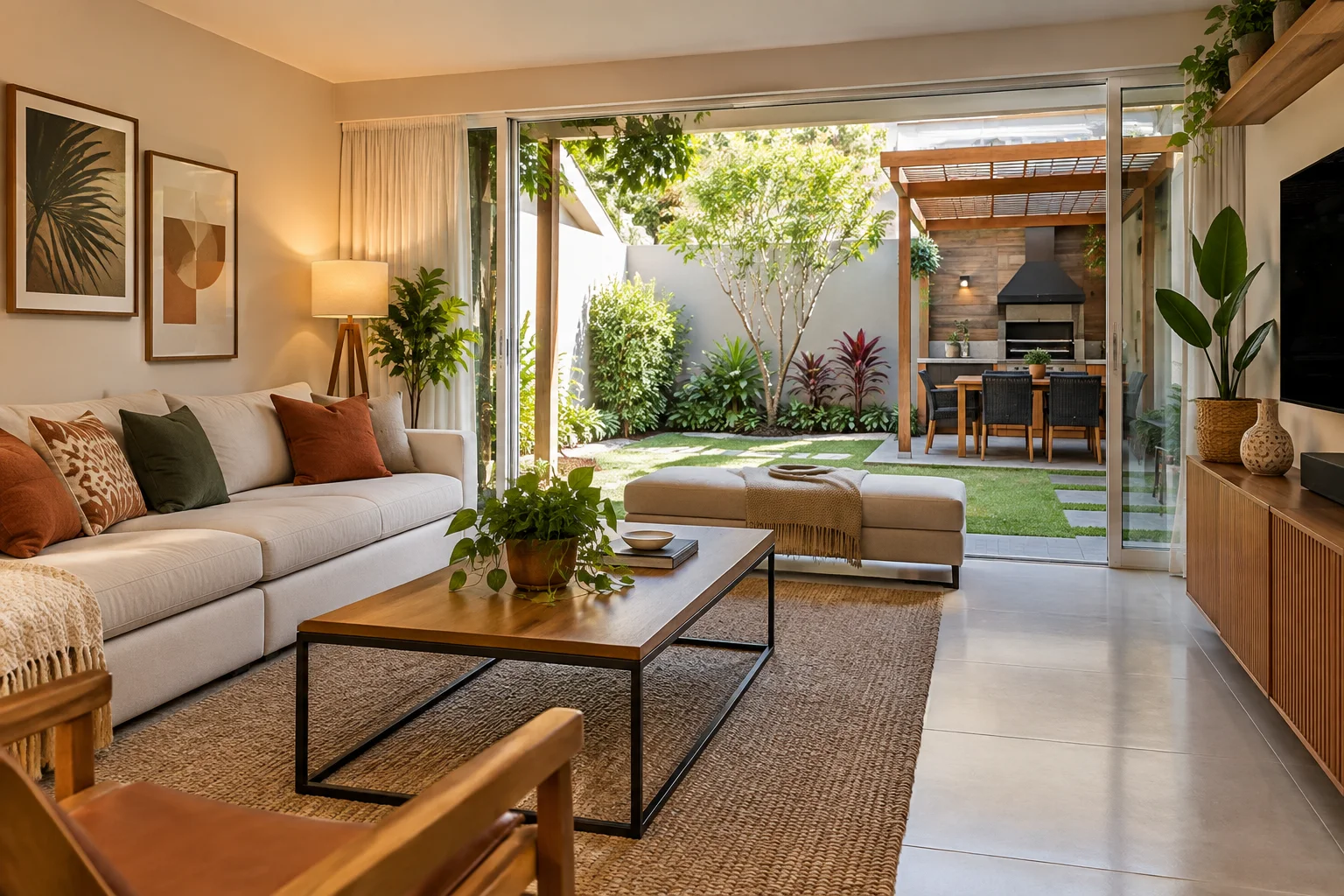 Casa com jardim privativo na Freguesia